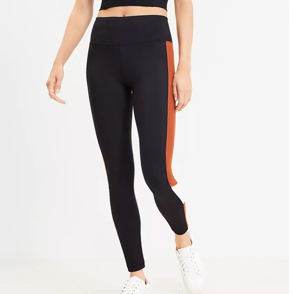 NWT Lou & Grey Colorblock Feel Good Pocket Leggings - Picture 2 of 5